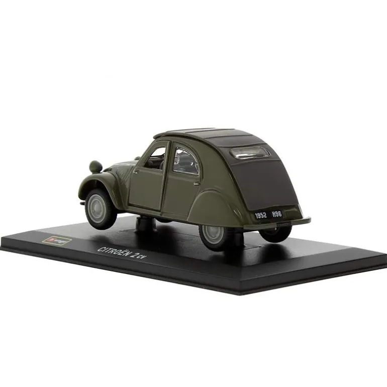 Coche Miniatura Citroen 2 Peana y caja Escala 1:32