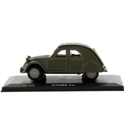 Coche Miniatura Citroen 2 Peana y caja Escala 1:32