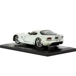 Coche Miniatura Dodge Viper SRT Peana y caja Escala 1:32 Plus