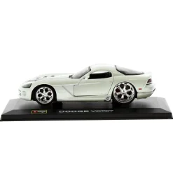 Coche Miniatura Dodge Viper SRT Peana y caja Escala 1:32 Plus