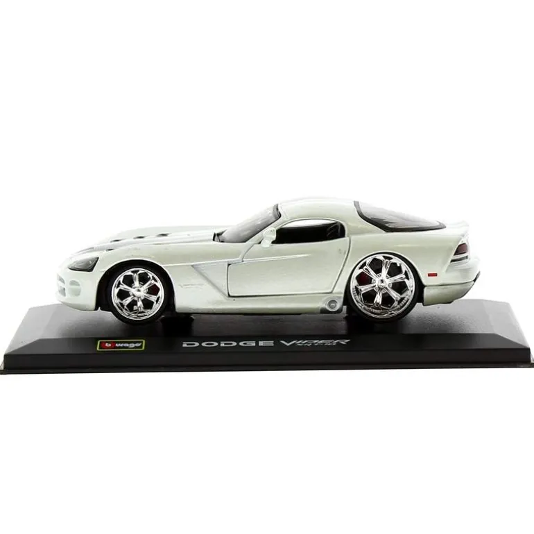 Coche Miniatura Dodge Viper SRT Peana y caja Escala 1:32 Plus