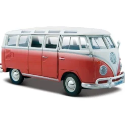 Coche Miniatura Volkswagen Van Samba Escala 1:24