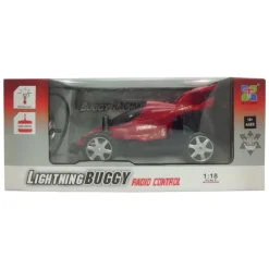 Coche RC Buggy Racing Rojo Escala 1:18