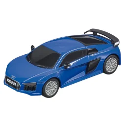 Coche Slot Carrera Go Audi R8 V10 Azul Escala 1:43