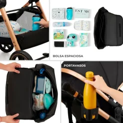 Cochecito 3 piezas Conver Esme Beige