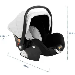 Cochecito 3 piezas Amaia Menta