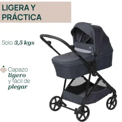 Cochecito 2 piezas Chicco Seety Boston Grey