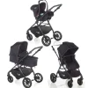 Cochecito 3 piezas Conver Track Black