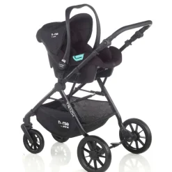Cochecito 3 piezas Conver Track Black