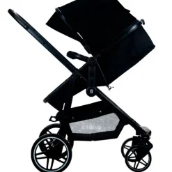 Cochecito 3 piezas Dubai 2 Negro