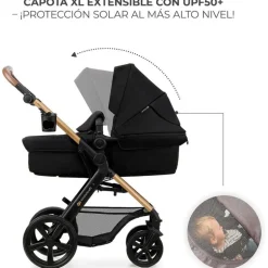 Cochecito 3 piezas Moov 2 Black