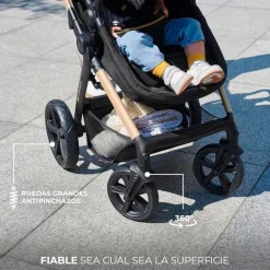 Cochecito 3 piezas Moov 2 Nude