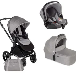 Cochecito 3 piezas Muum 4 Sweet Koos Isize Grey