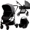 Cochecito 3 piezas Porto Antracita