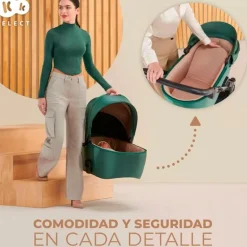 Cochecito 3 piezas Prime 2 Isize Grey