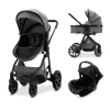 Cochecito 3 piezas Sidney 2 Gris