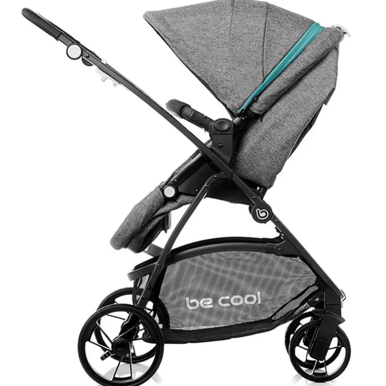 Cochecito 2 piezas Slide Flex be Solid Aquamarine