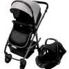 Cochecito 3 piezas Two+ 2 Gris