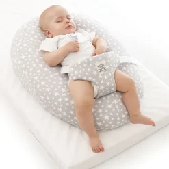 Cojín maternal de lactancia con microesferas Lines