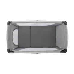 Colchón plegable cuna viaje azul