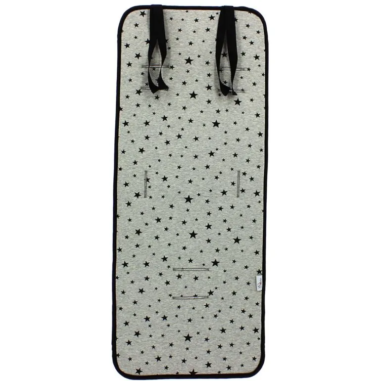 Colchoneta algodón para silla de paseo Estrellas