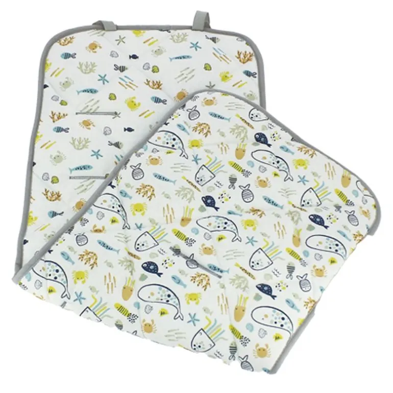 Colchoneta reversible Ballenas