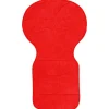 Colchoneta rizo silla paseo rojo