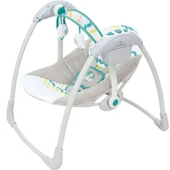 Columpio Bebé musical Azul Hammock