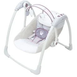 Columpio Bebé musical Rosa Hammock