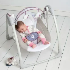 Columpio Bebé musical Rosa Hammock