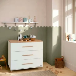 Comoda CO-1972 combinada Blanco/ Natural