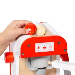 Conjunto Cafetera de Madera