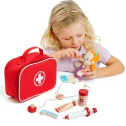 Conjunto de Doctor de Madera