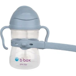 Correa anticaídas para tazas y biberones Azul