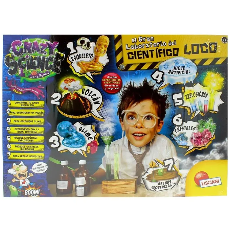 Crazy Science Gran Laboratorio Científico Loco