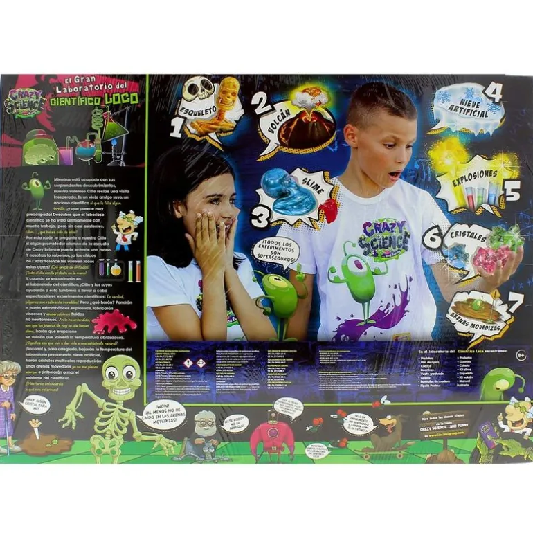 Crazy Science Gran Laboratorio Científico Loco