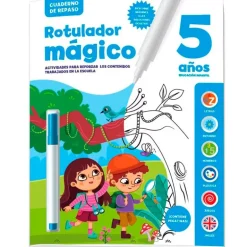 Cuaderno de Repaso Rotulador Mágico +5