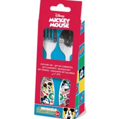 Cubiertos infantiles Mickey Metal