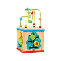 Cubo actividades Madera