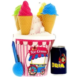 Cubo de Playa de Helados