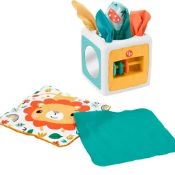 Cubo Sensorial Pañuelos Divertidos