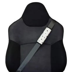 Cubrecinturón auto Estrellas Negro