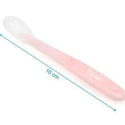 Cuchara blanda silicona Rosa