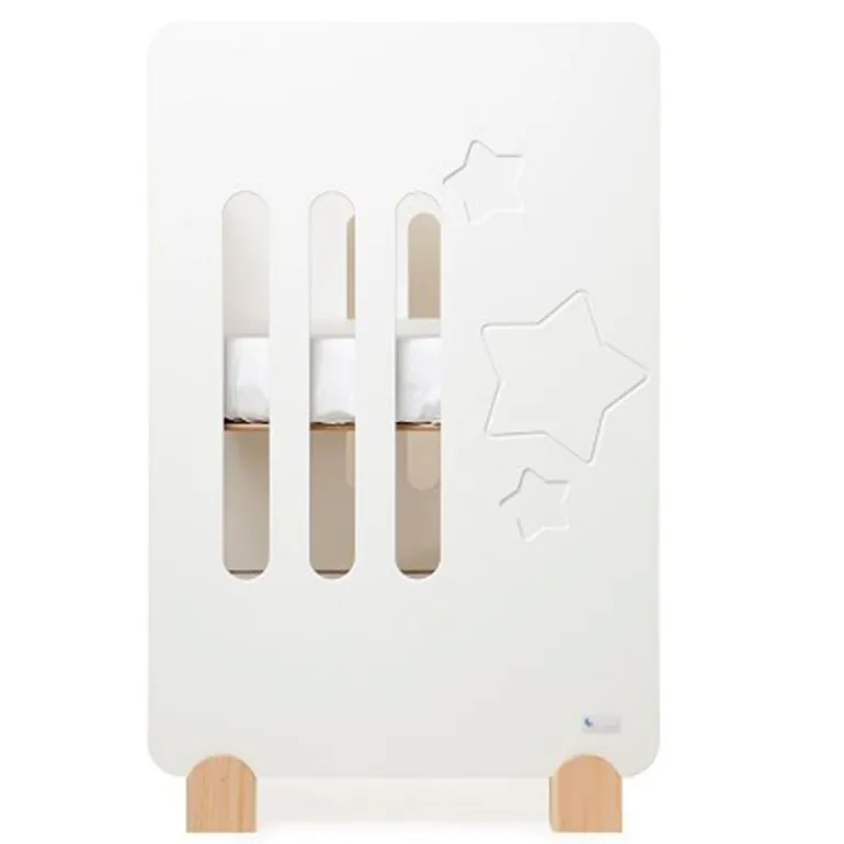 Cuna Colecho Estrellas 120*60 blanca