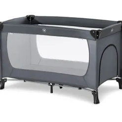 Cuna de viaje con gatera Gris