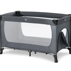 Cuna de viaje con gatera Gris
