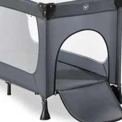 Cuna de viaje con gatera Gris