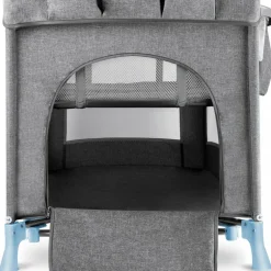 Cuna de viaje doble altura Joy Azul