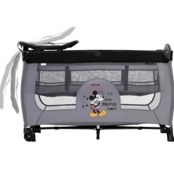 Cuna viaje 2 altura Mickey