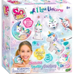 Decora Unicornios con Purpurina